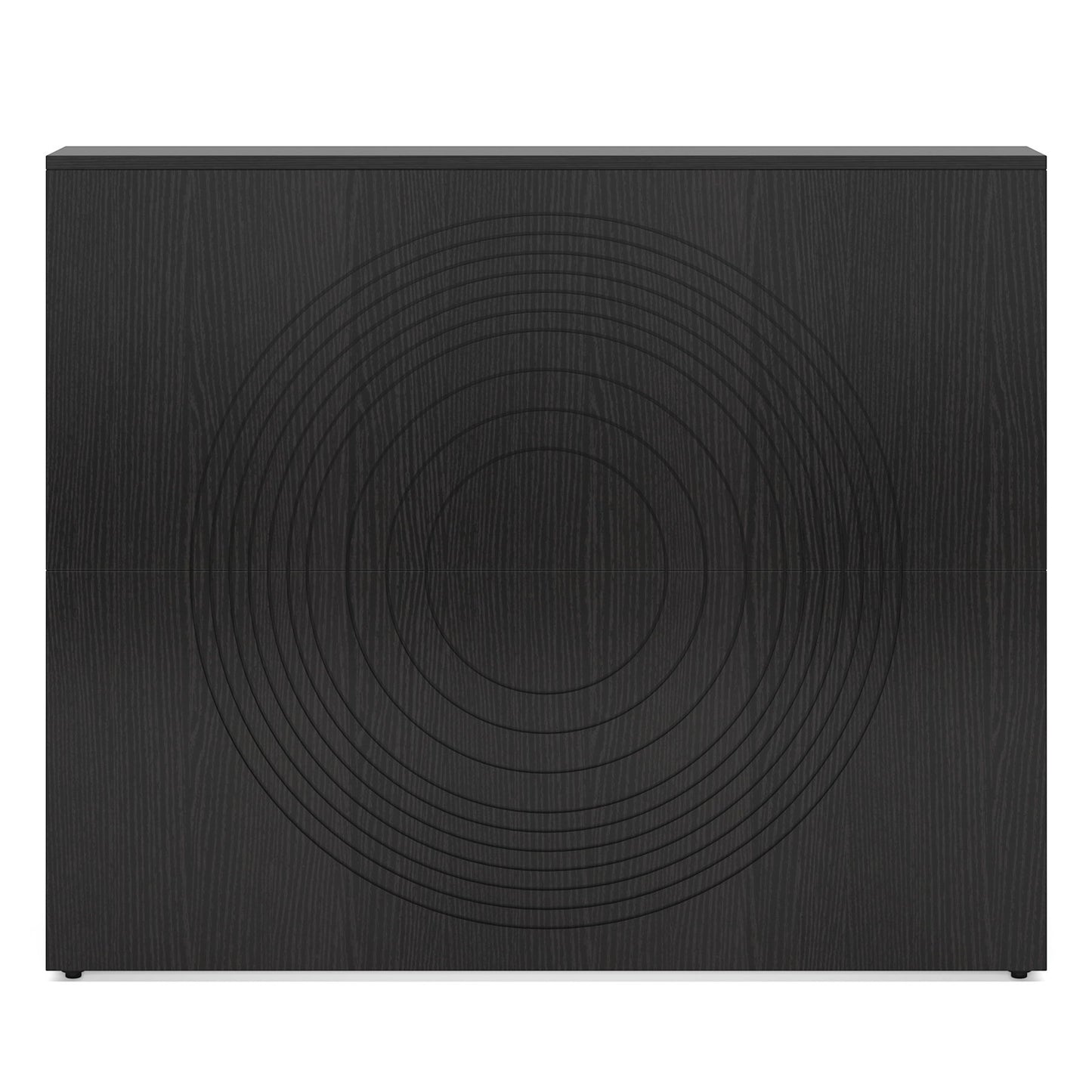 Modern Reception Desk, Front Desk Table With Cable Grommet & Privacy Panels