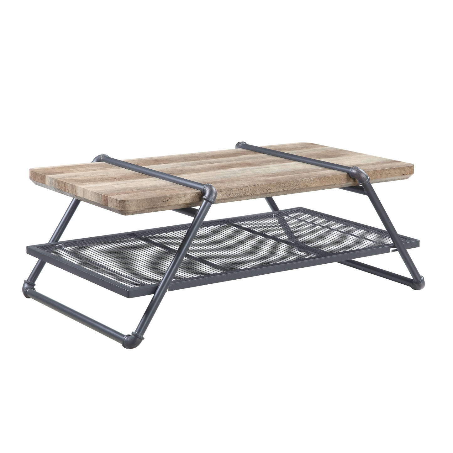 Brantley - Mesa de centro - Roble/Gris arena