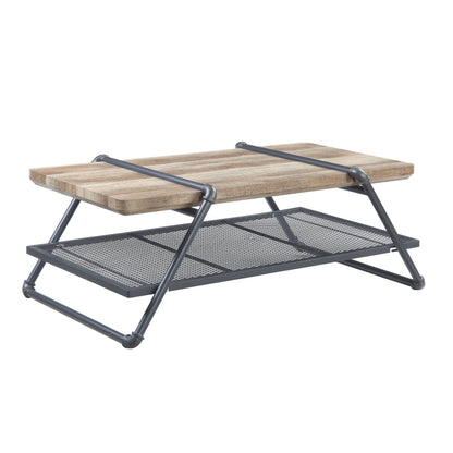 Brantley - Mesa de centro - Roble/Gris arena