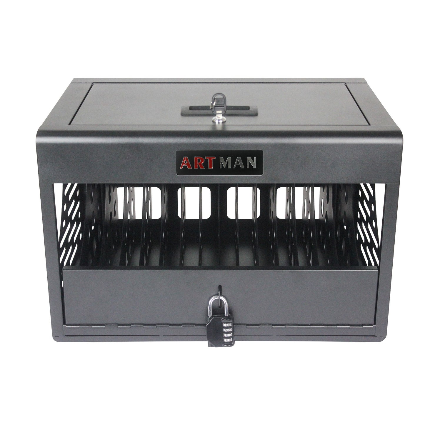 16 Bay Charging Cabinet For Laptop book, Locking Charging Station