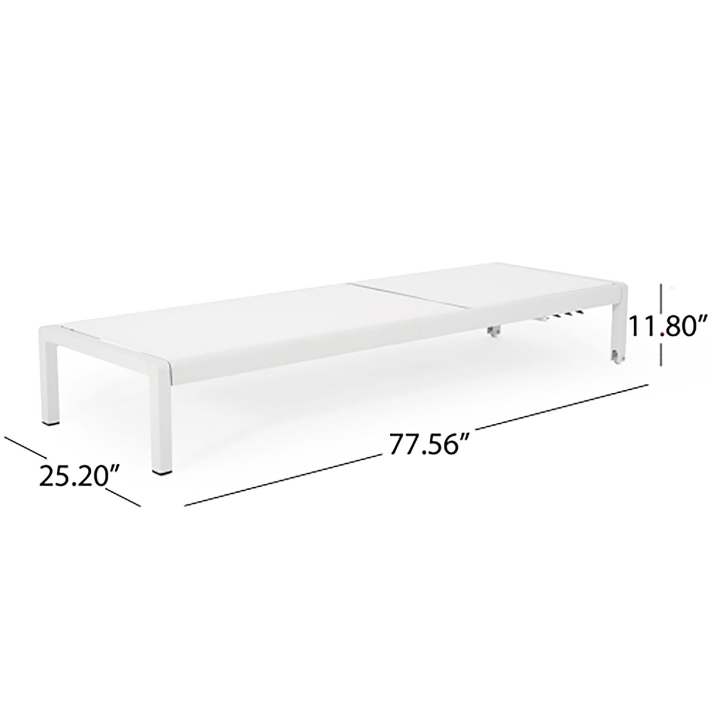 Cape Coral - Chaise Lounge - Gray