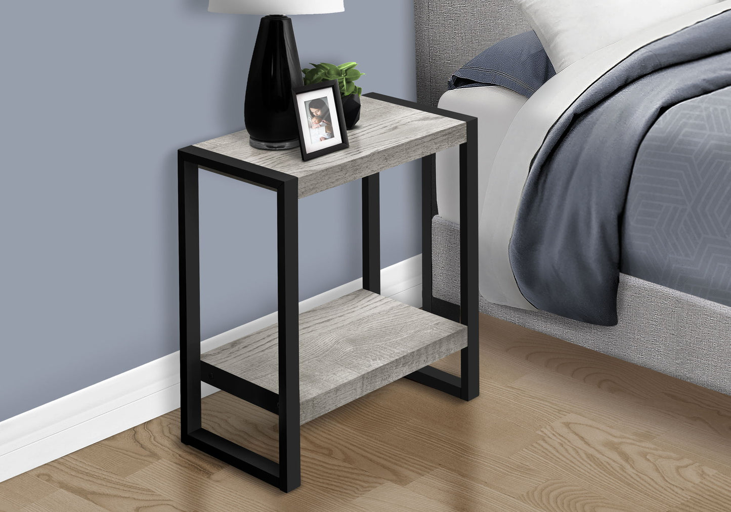 Mesa auxiliar industrial lateral de colocación flexible