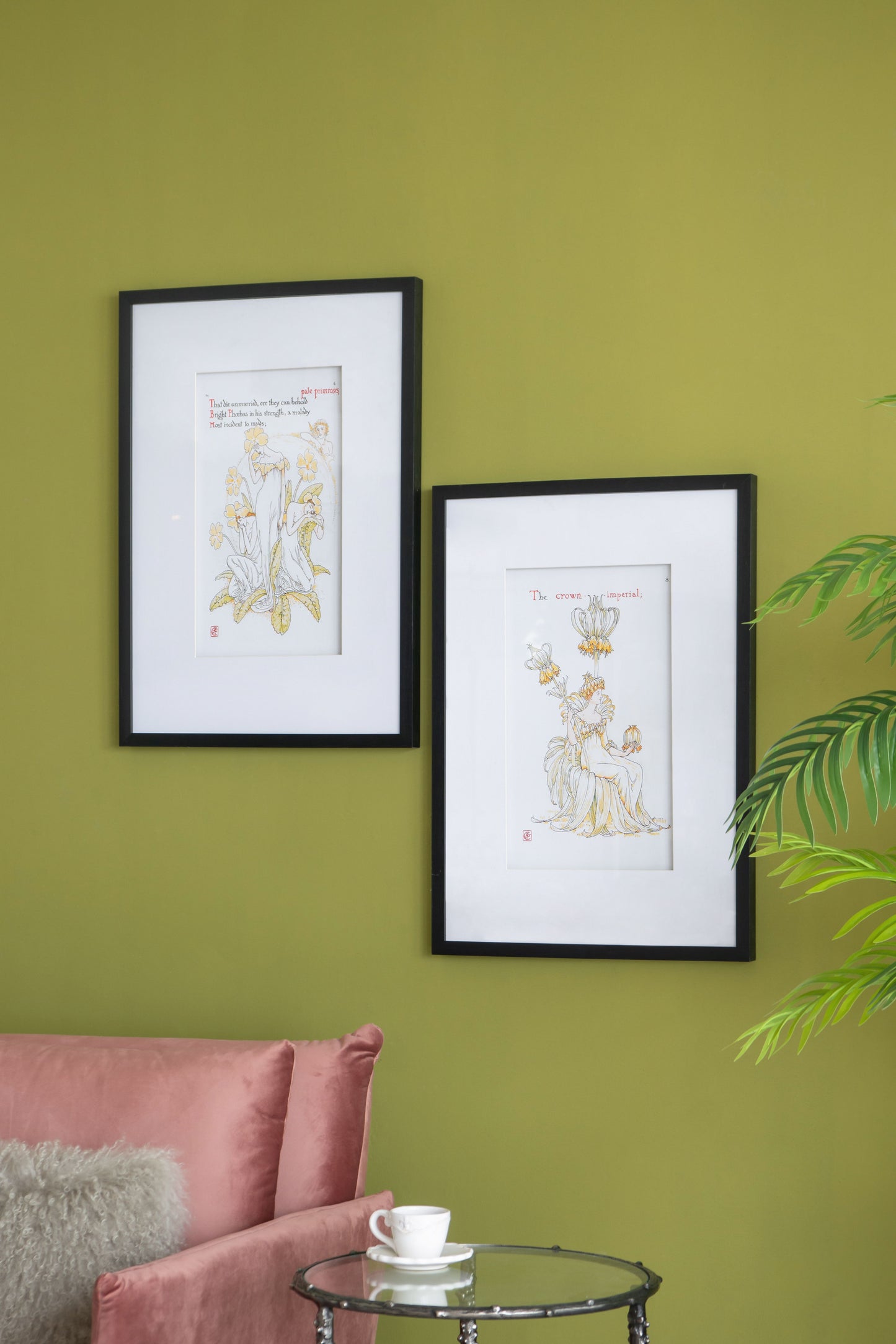 Arte de pared (juego de 2) - Multicolor