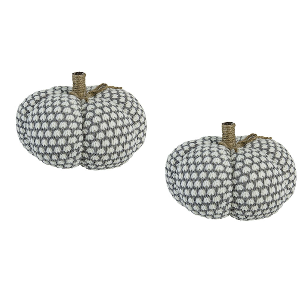 Knite Pumpkin Ornament Decor For Holiday Harvest Festival Fall Festival & Thanksgiving