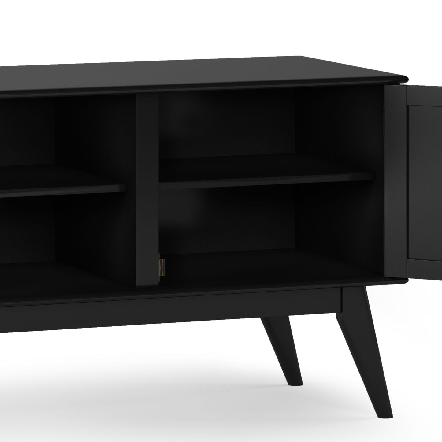 Draper - Mueble para TV bajo de mediados de siglo, hecho a mano