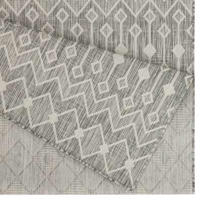 Sunshine - Alfombra de polipropileno para interior y exterior (2'7" x 7'3")