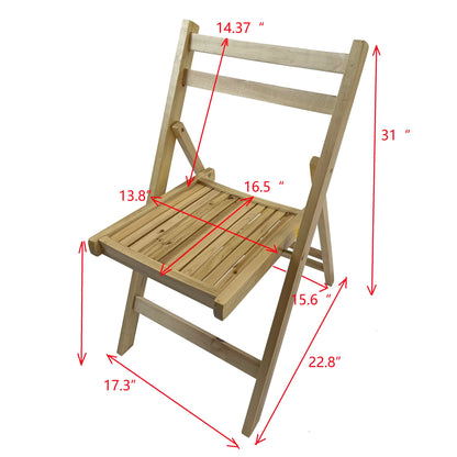 Silla plegable para eventos especiales (juego de 4)