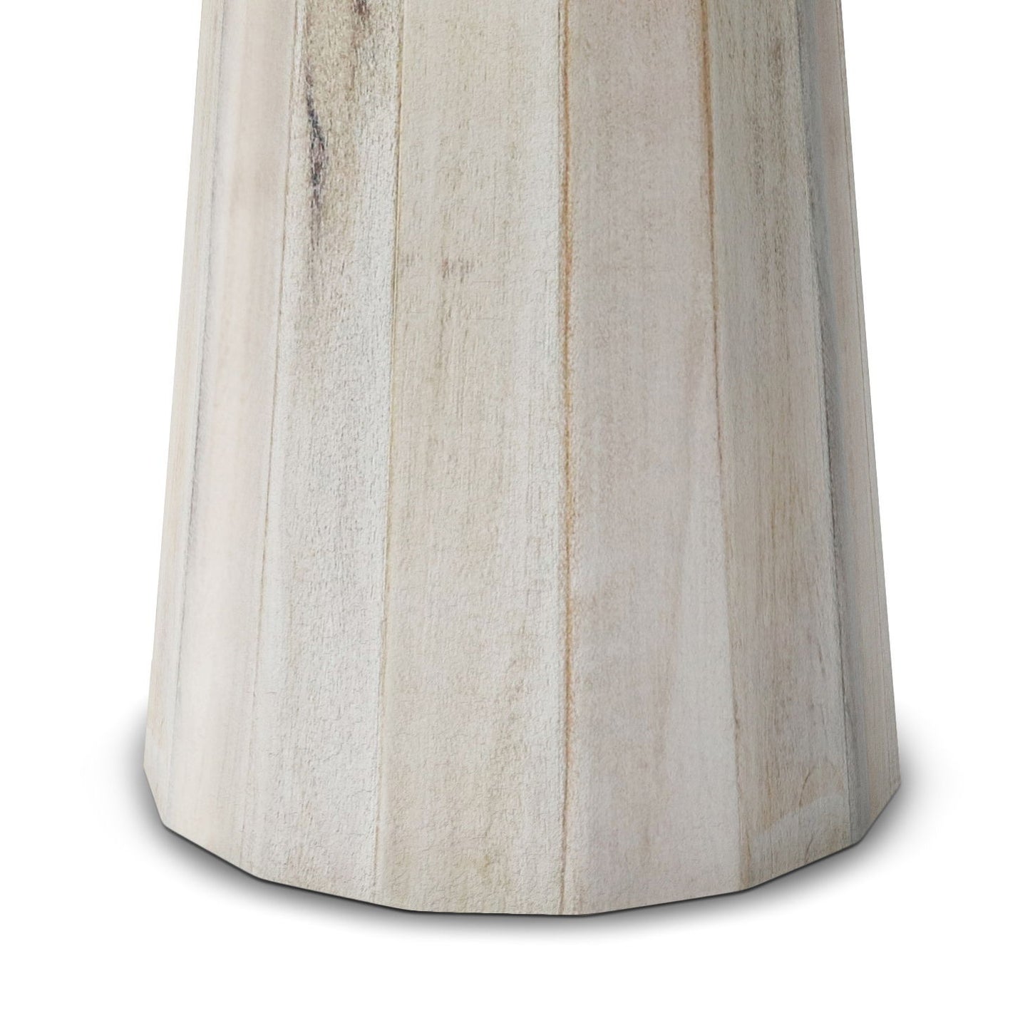 Dayton - Mesa auxiliar de madera hecha a mano