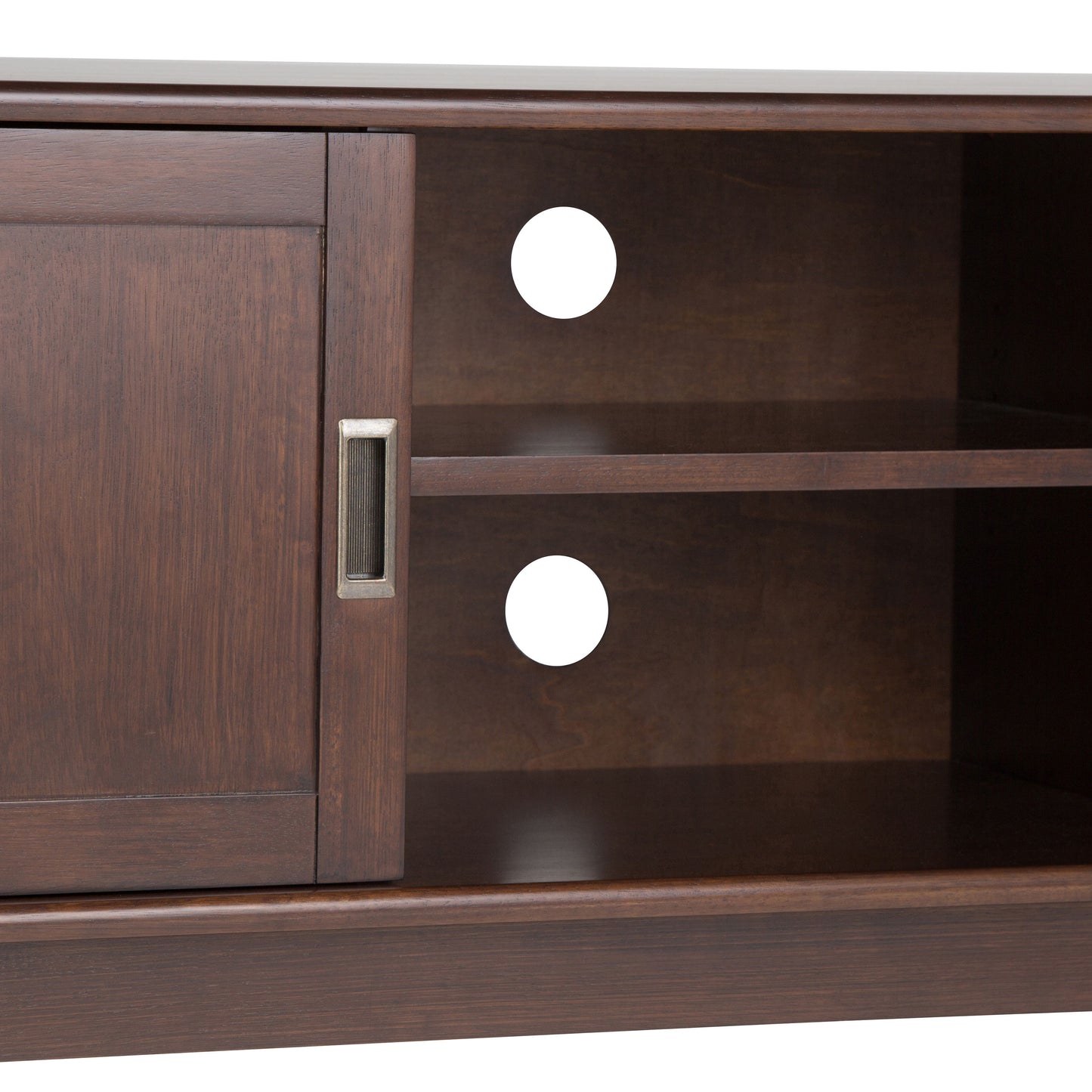 Draper - Mueble para TV bajo de mediados de siglo, hecho a mano