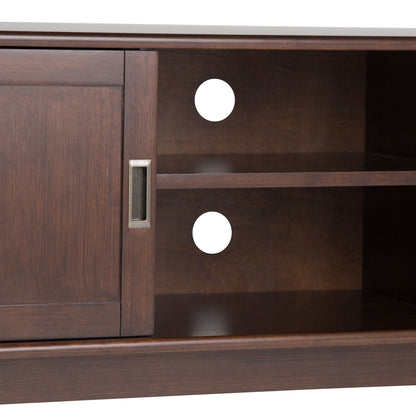 Draper - Mueble para TV bajo de mediados de siglo, hecho a mano
