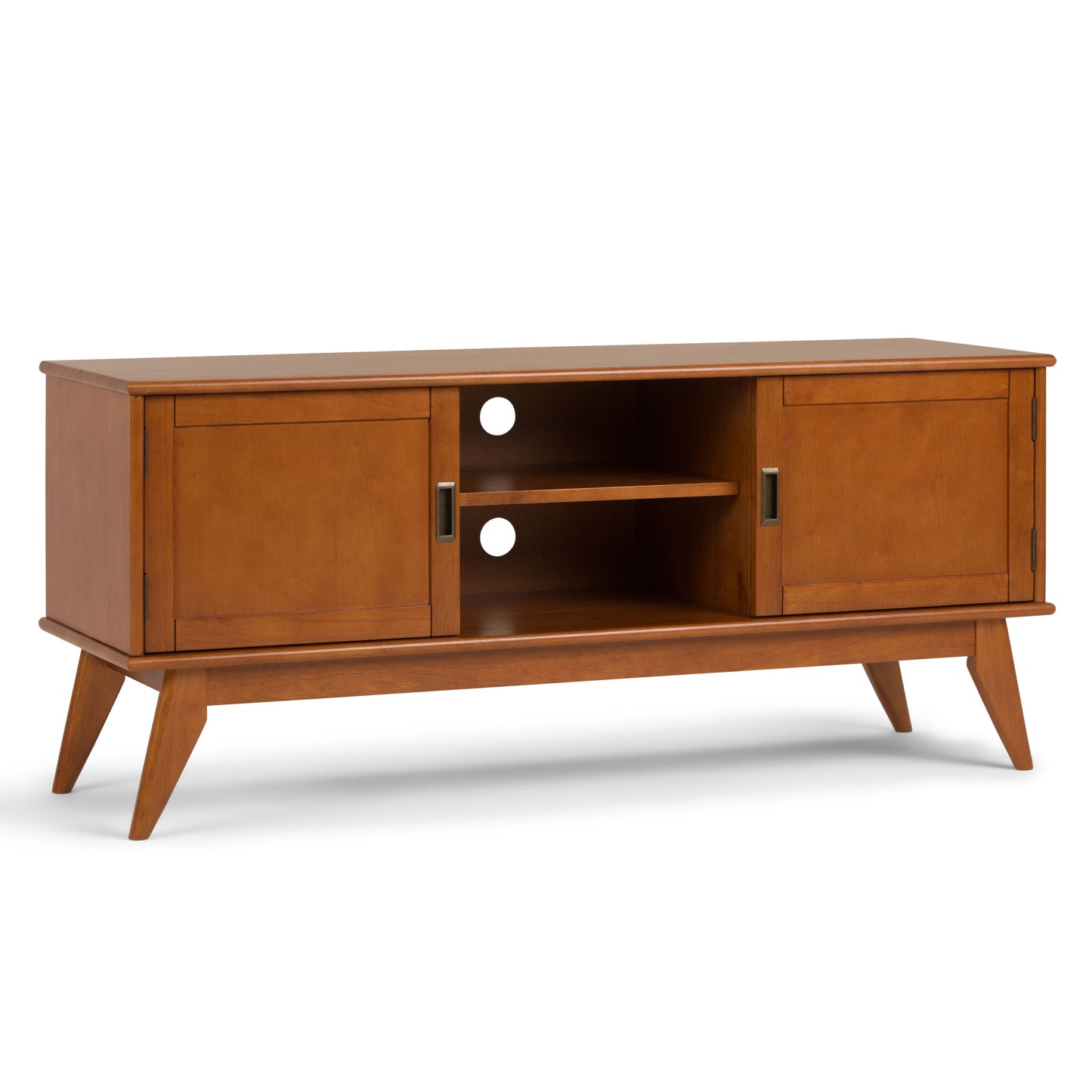 Draper - Mueble para TV bajo de mediados de siglo, hecho a mano