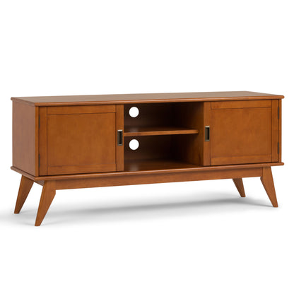 Draper - Mueble para TV bajo de mediados de siglo, hecho a mano