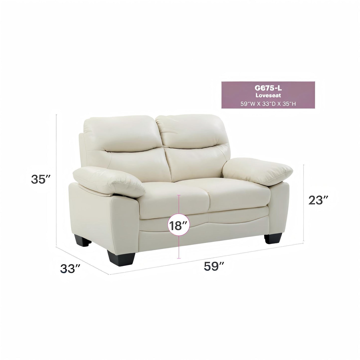 Marta - Loveseat