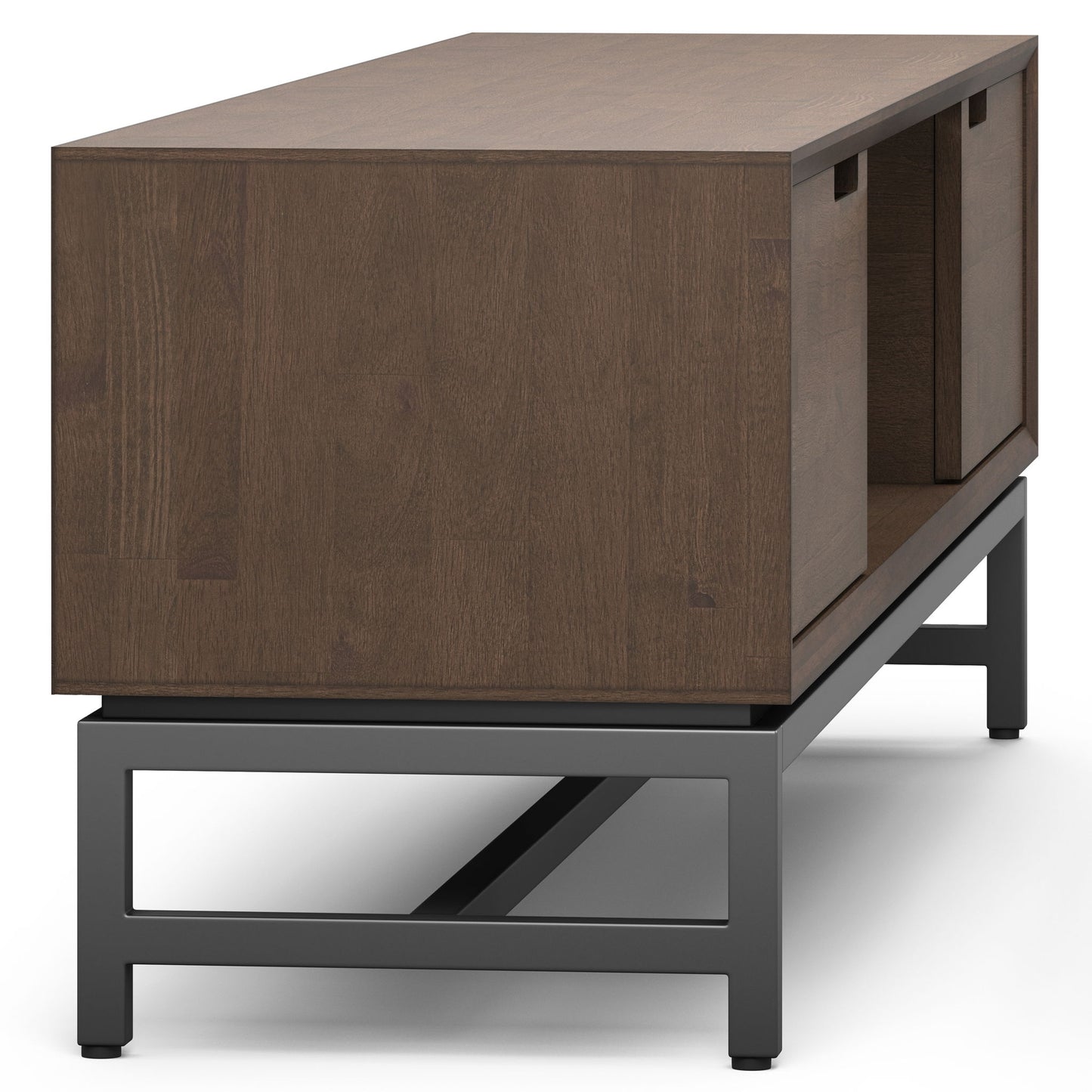 Banting - Mueble de TV bajo - Marrón nogal