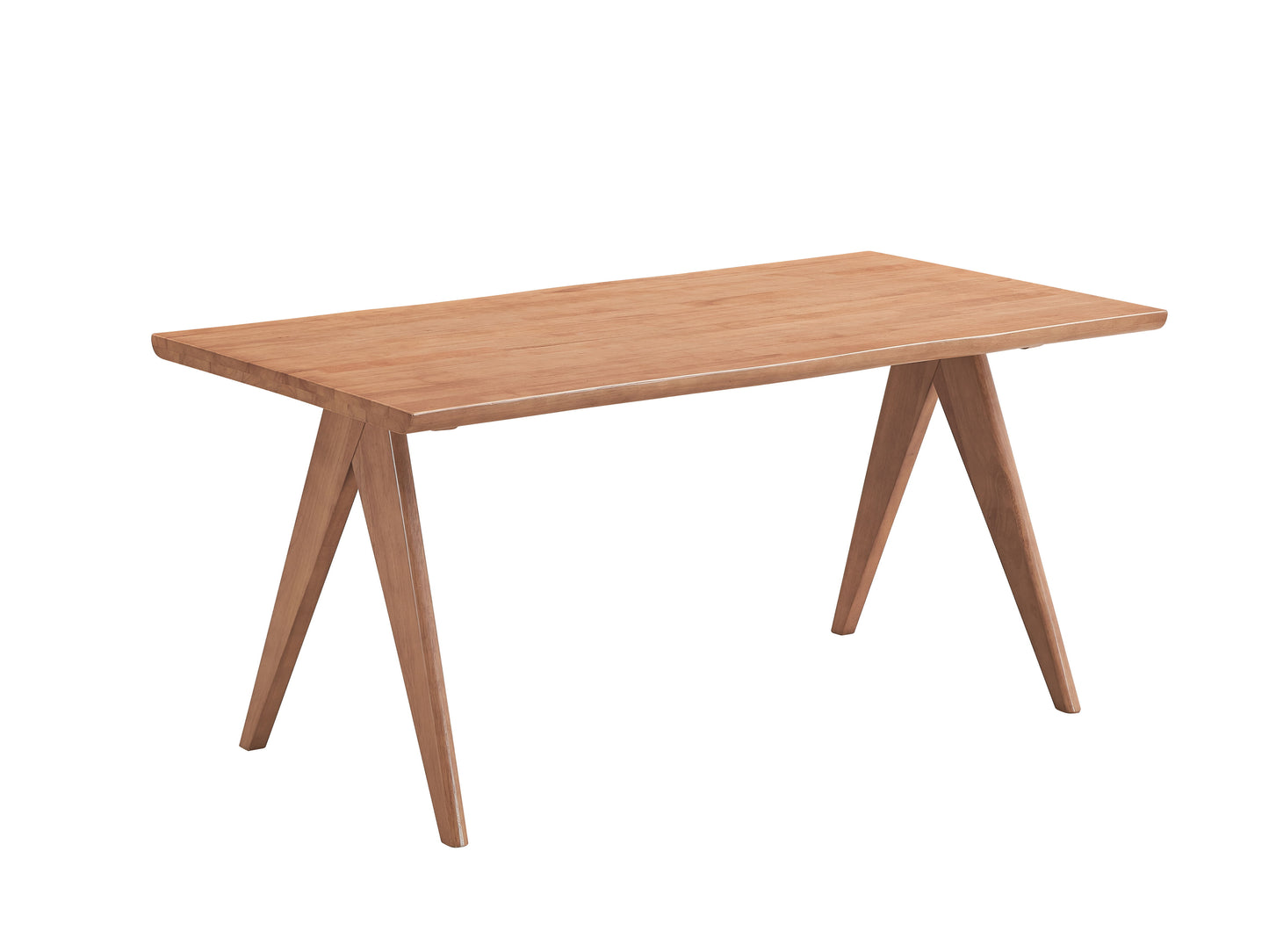 Velentina - Mesa de Comedor de Ratán - Natural