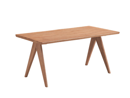 Velentina - Mesa de Comedor de Ratán - Natural