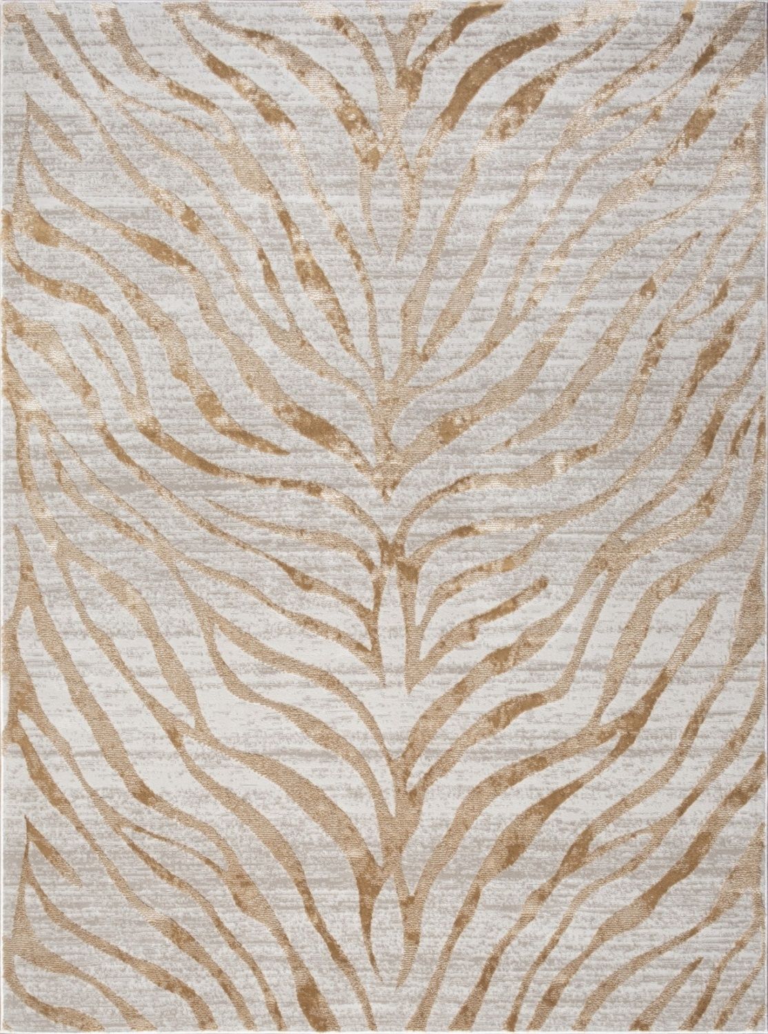 Elegancia - Alfombra de 1,60 m x 2,20 m - Dorada