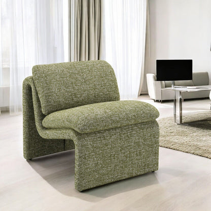 Jaeda - Silla decorativa elegante e innovadora con forma curva