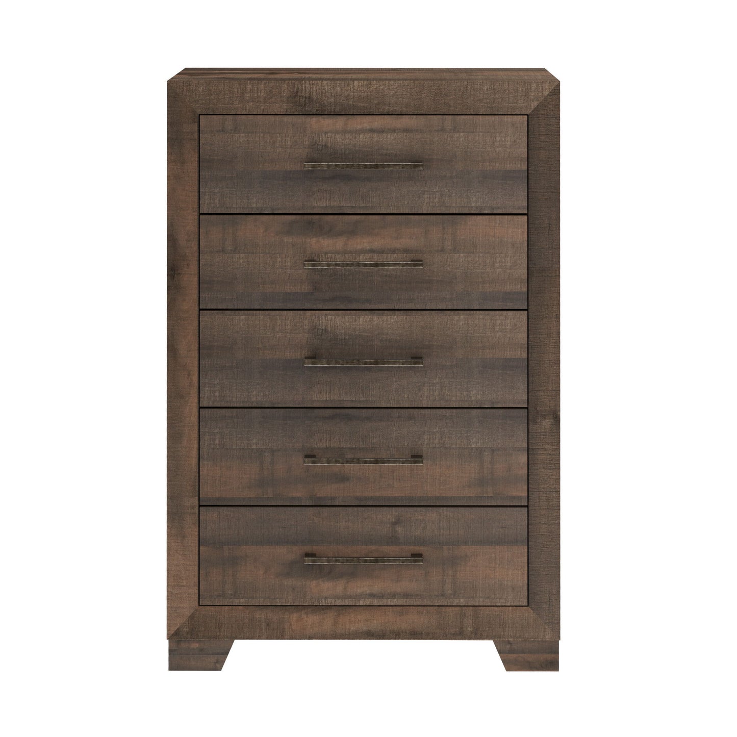 5 Drawer Chest - Brown - Wood
