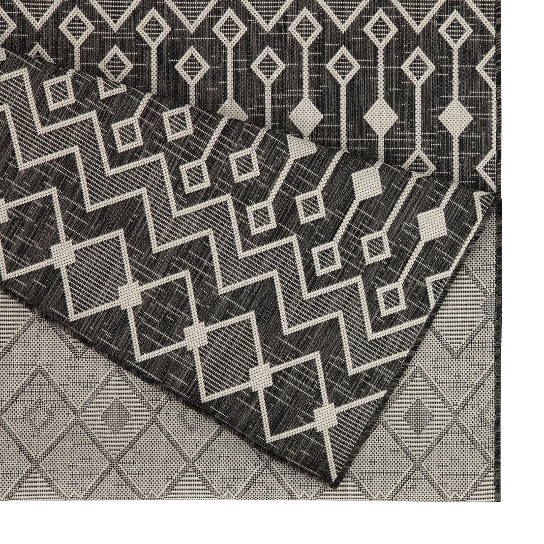 Sunshine - Alfombra de polipropileno para interior y exterior (2'7" x 7'3")