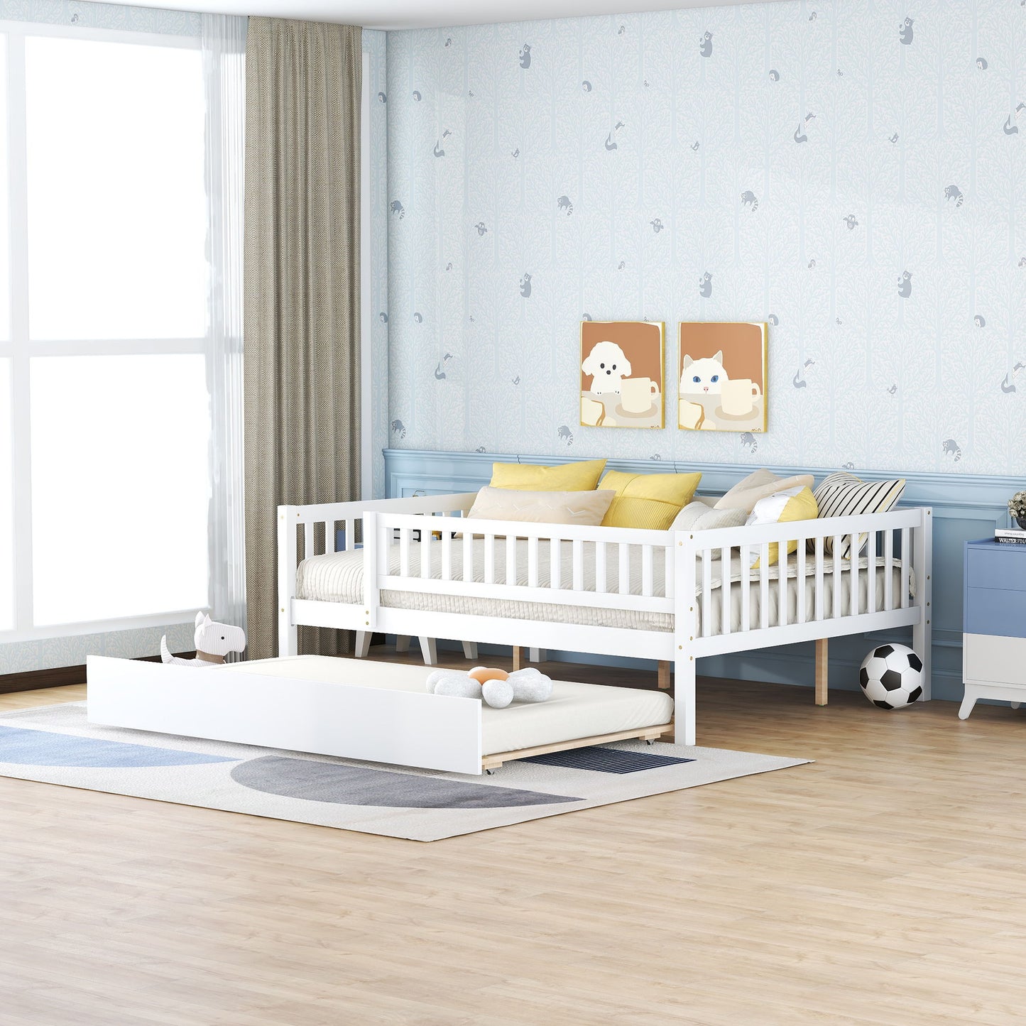 Multi Functional Wooden Daybed Bed
