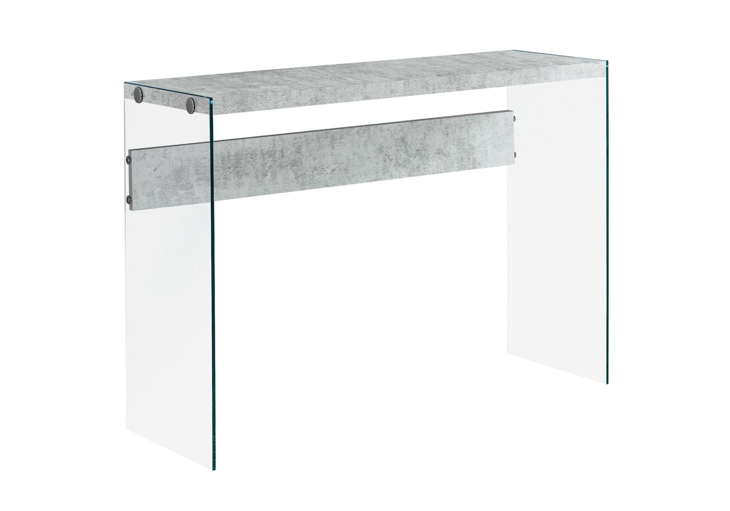 Mesa consola auxiliar para entrada, superficie brillante y espaciosa