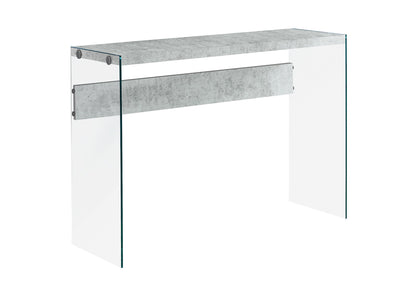 Mesa consola auxiliar para entrada, superficie brillante y espaciosa