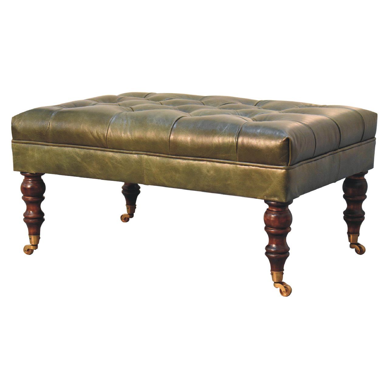 Buffalo - Ottoman With Castor Legs