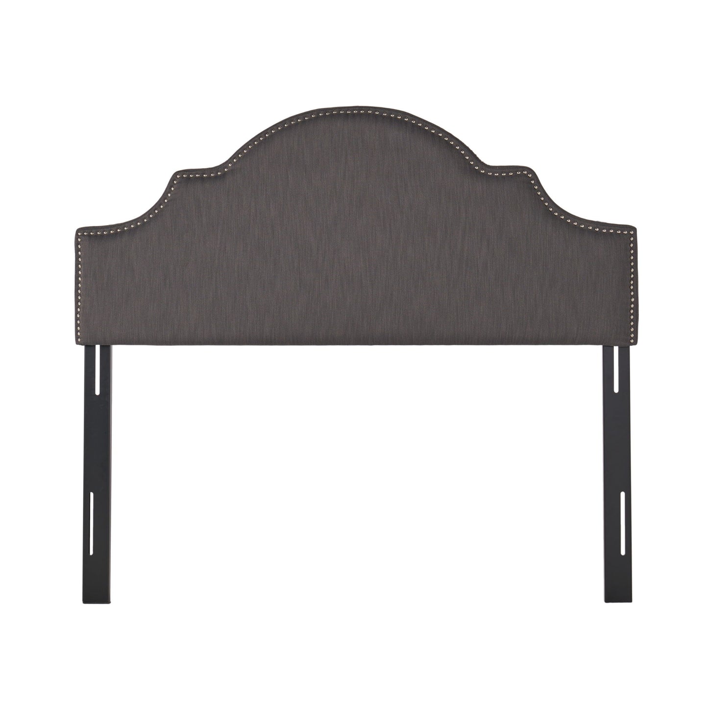 Lenne - Fabric Queen / Full Headboard - Gray