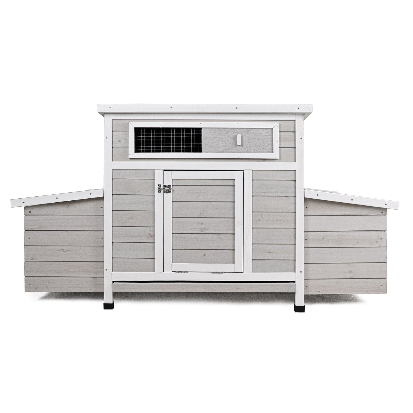 Large Chicken Coop Outdoor Hen House & Dual Nesting Boxes
