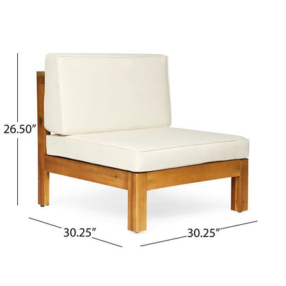 Brava - X Back Armless Chair