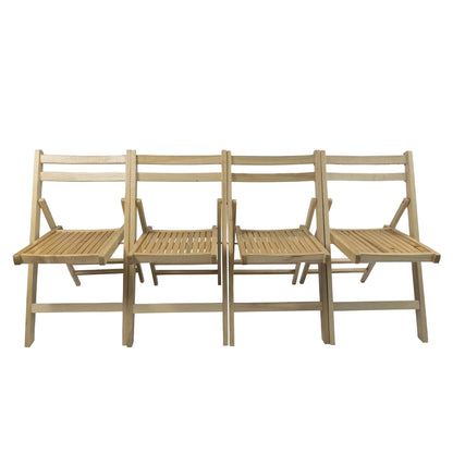 Silla plegable para eventos especiales (juego de 4)