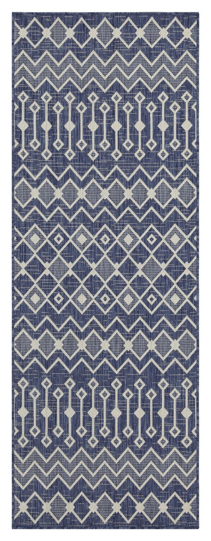 Sunshine - Alfombra de polipropileno para interior y exterior (2'7" x 7'3")