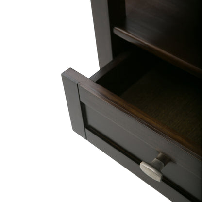 Mesa auxiliar Warm Shaker - Marrón tabaco