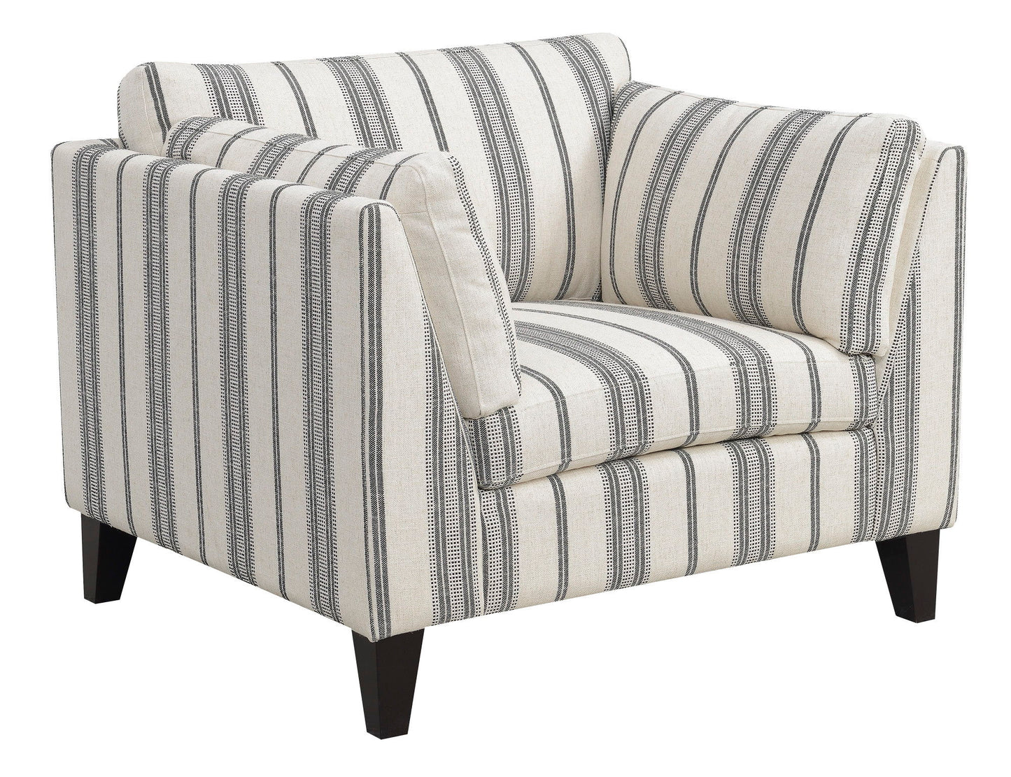 Accent Chair - Gray - Wood