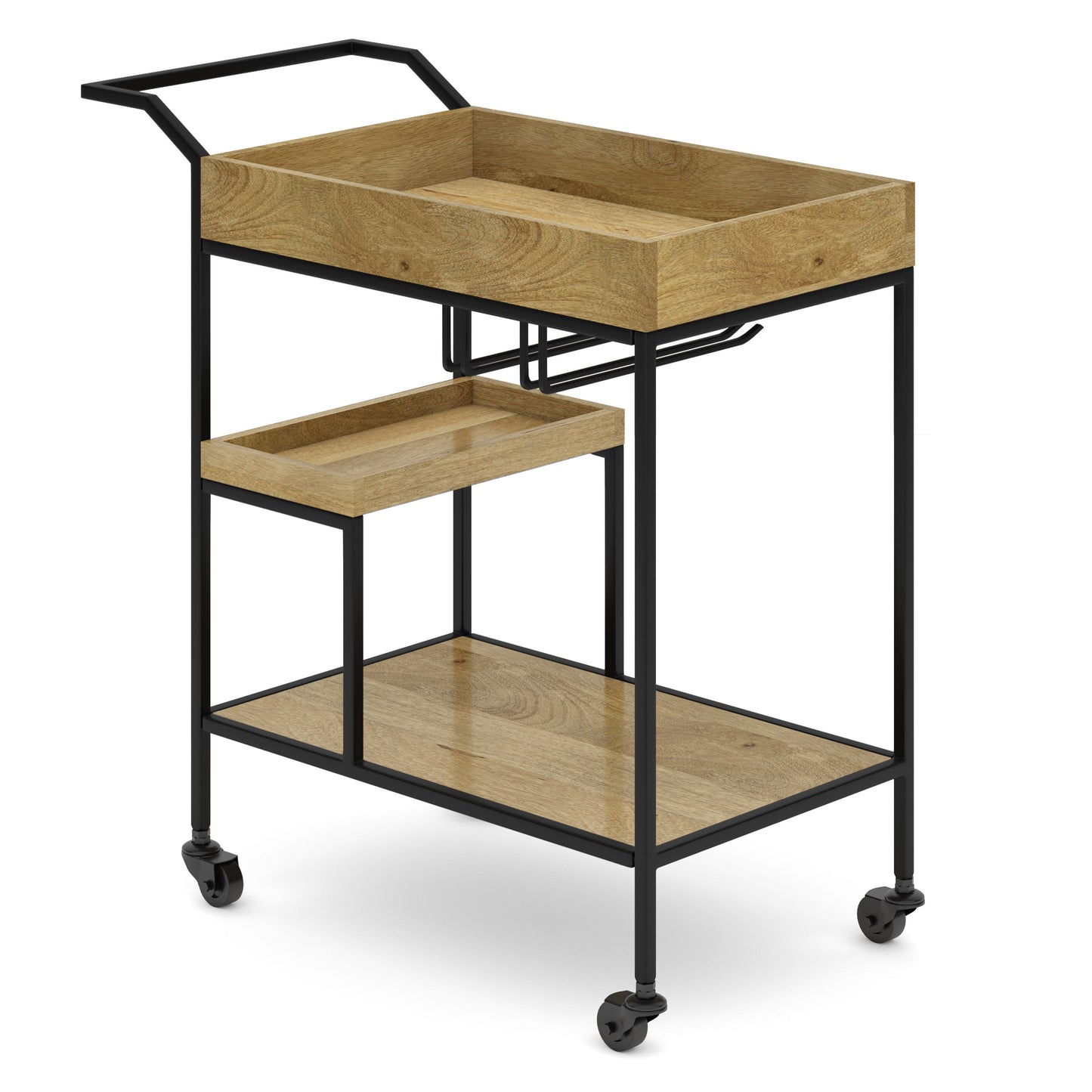 Barnes - Carrito de bar - Natural