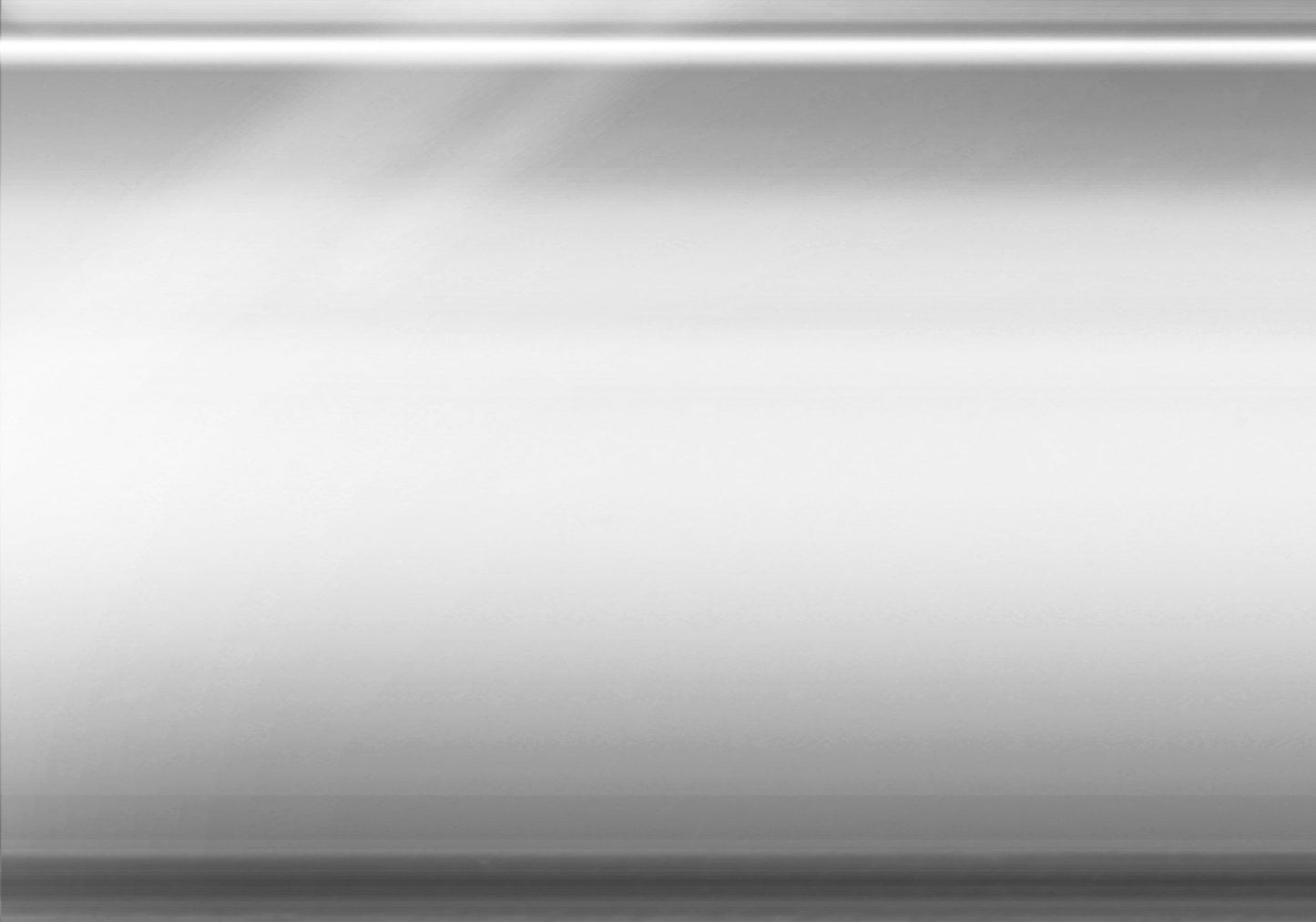 Mesa rectangular contemporánea y moderna - Cromada