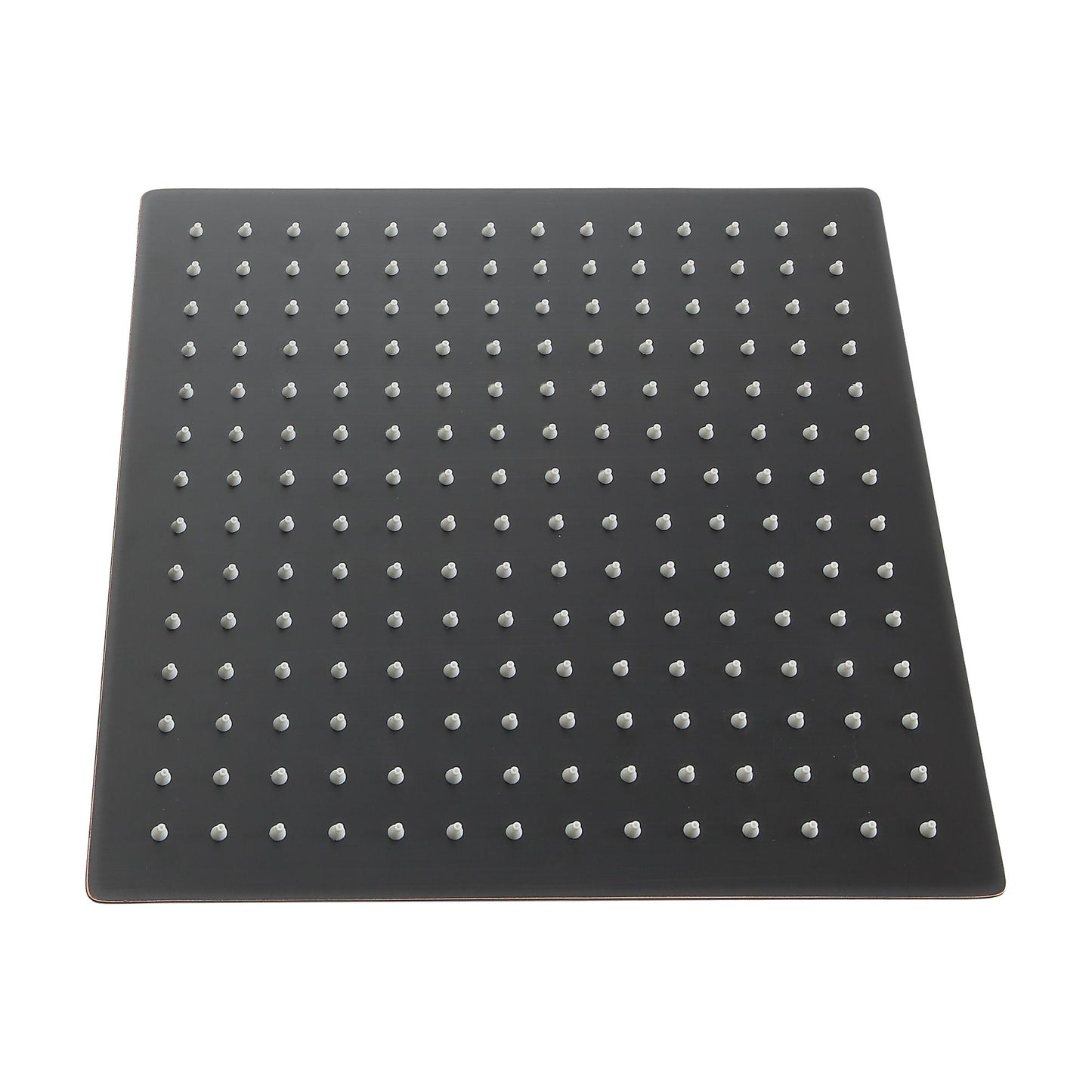 Luxury Rain Fixed Shower Head 12" Square Oil Rubbed Bronze Stainless Steel - Oil-Rubbed Bronze