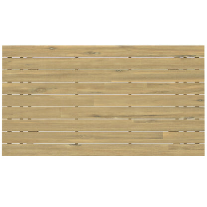 Kona - Outdoor Dining Table - Light Teak