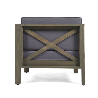 Brava - X Back Arm Chair
