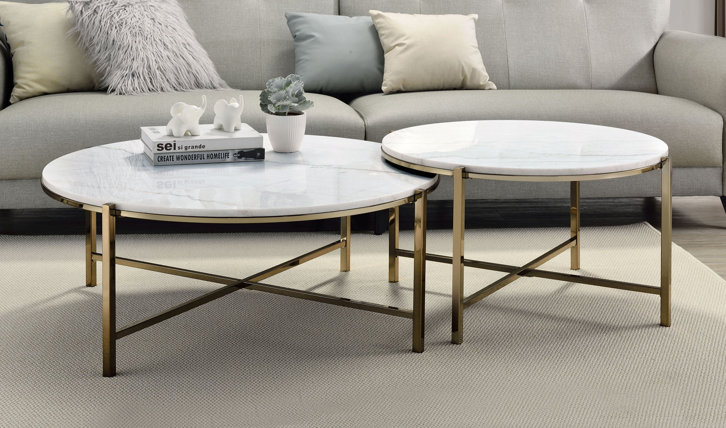 Zaidee - Nesting Table Set - White