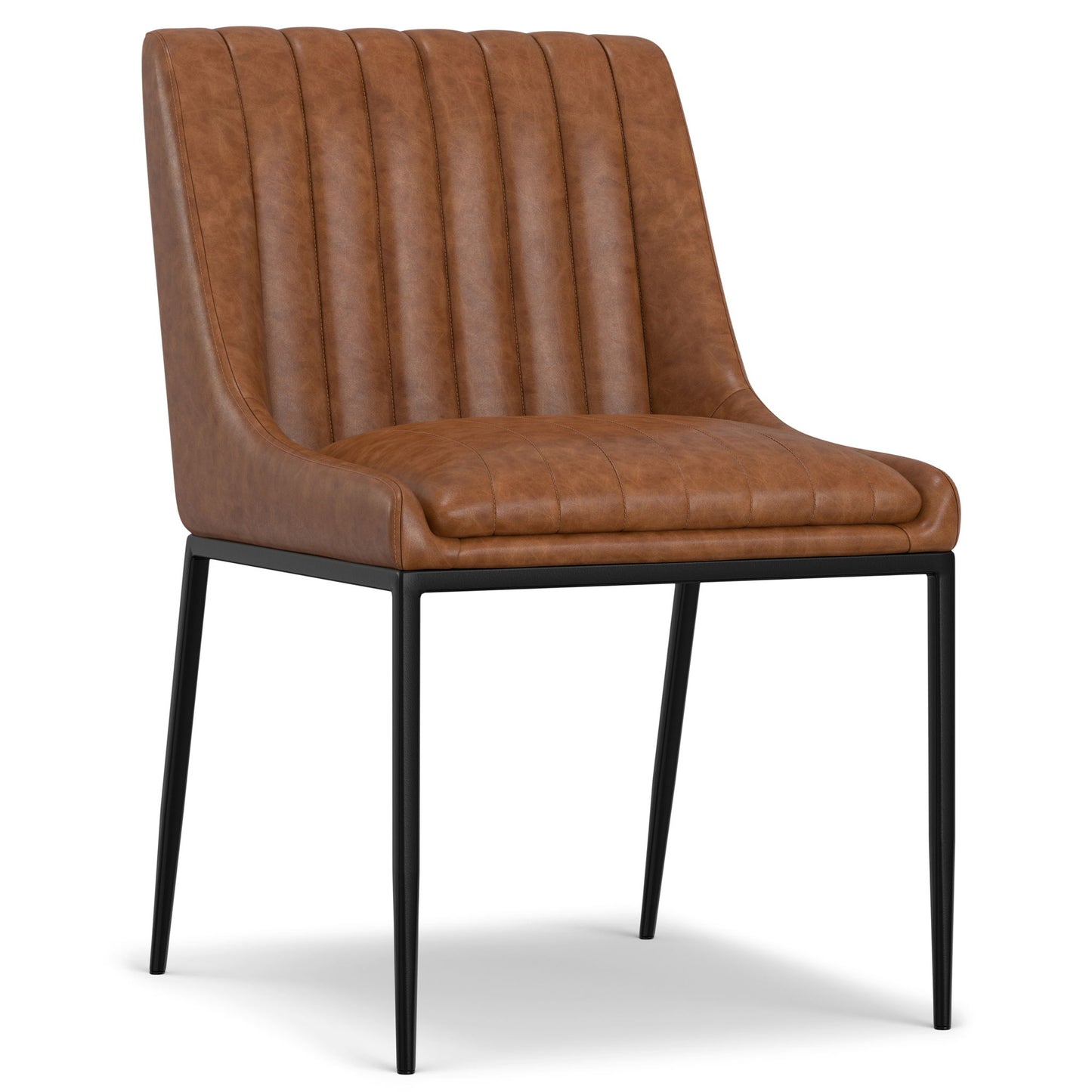 Melody - Silla de comedor tapizada versátil (juego de 2)