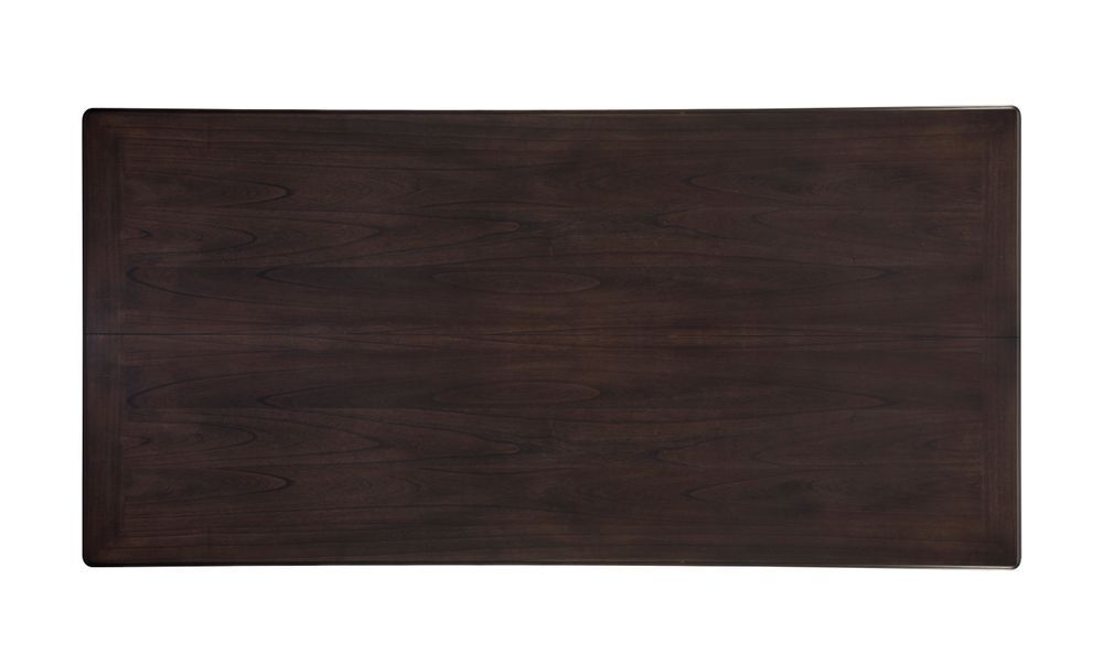 Mesa abatible con 4 taburetes - Marrón oscuro