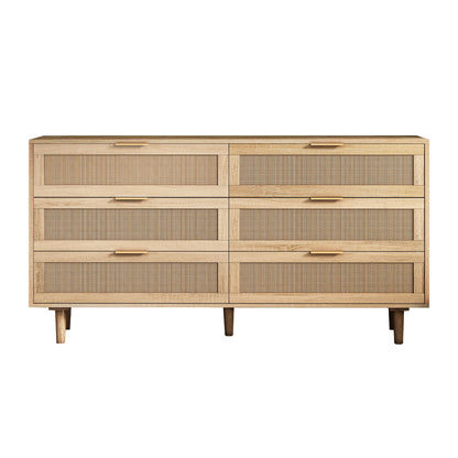 Modern 6 Drawer Storage Cabinet For Bedroom