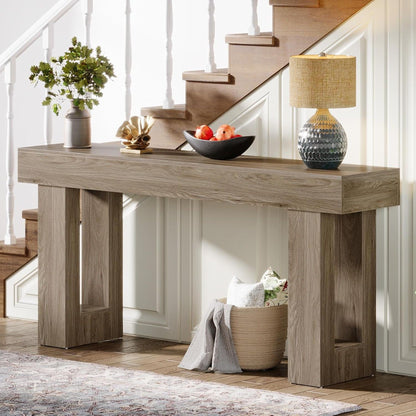 Console Table, Extra Long Narrow Sofa Table For Living Hallway