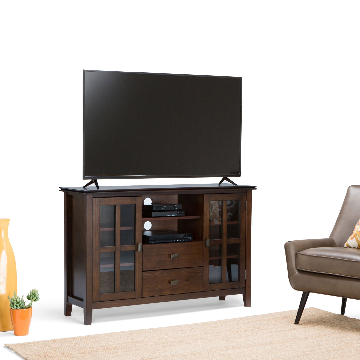 Artisan - Soporte alto para TV hecho a mano