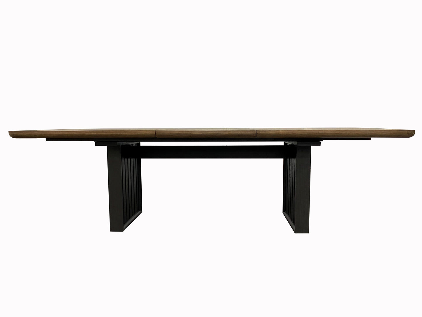 Mesa de pedestal doble Latte - Marrón claro