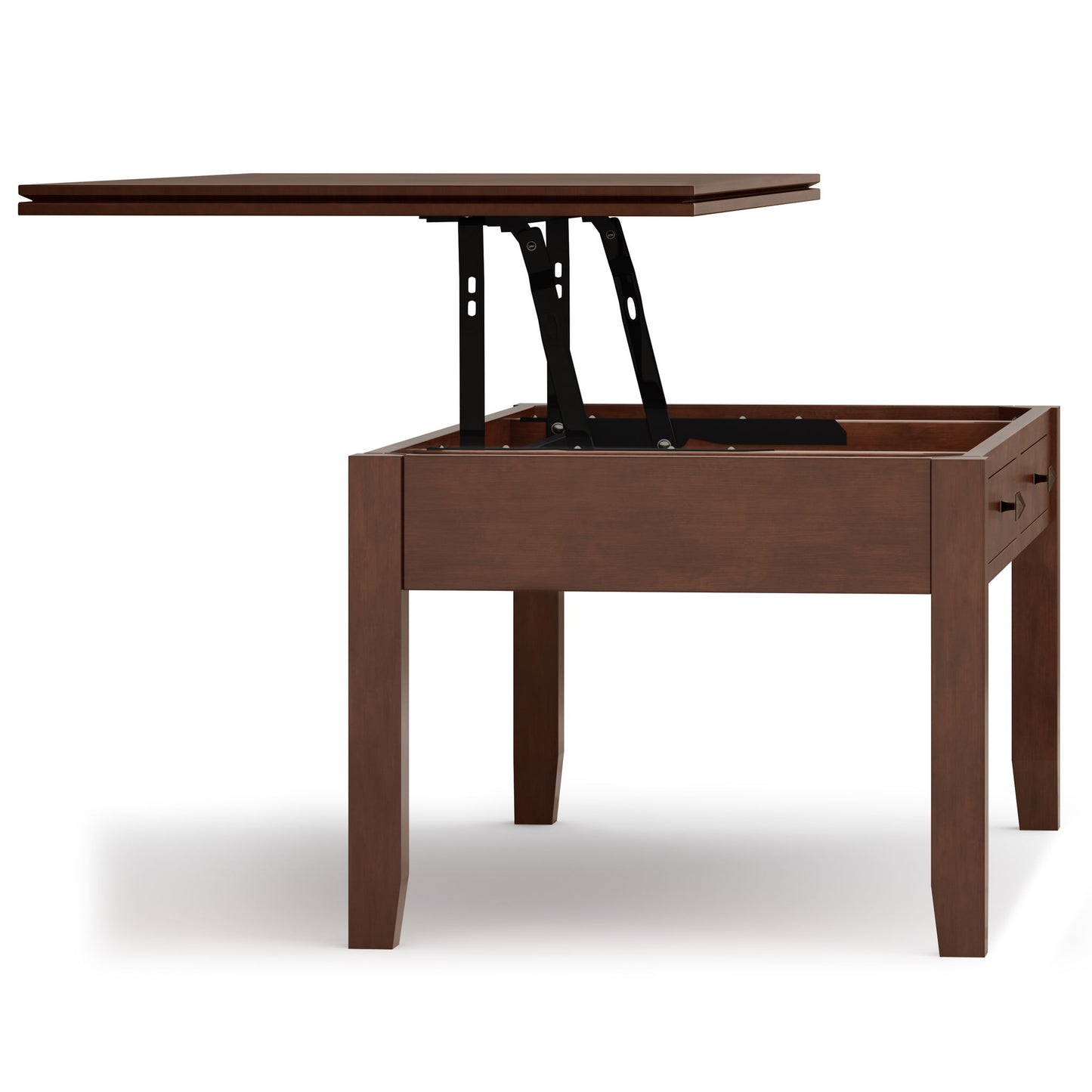 Artisan - Mesa de centro elevable - Marrón rojizo