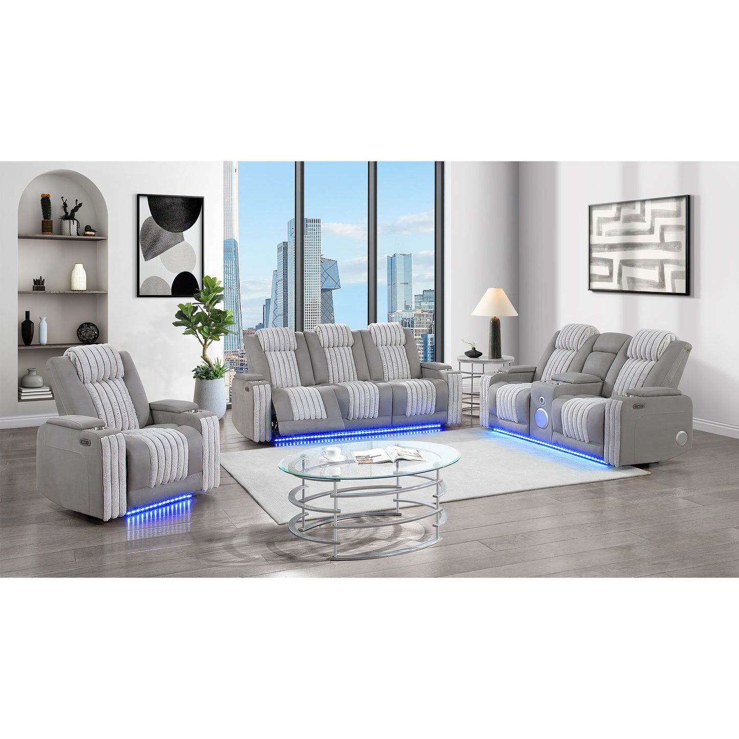 Duran - Power Recliner With Power Headrest
