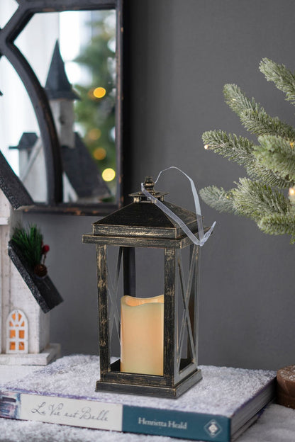 Menifee - Lantern With Led Candle (Set of 2)